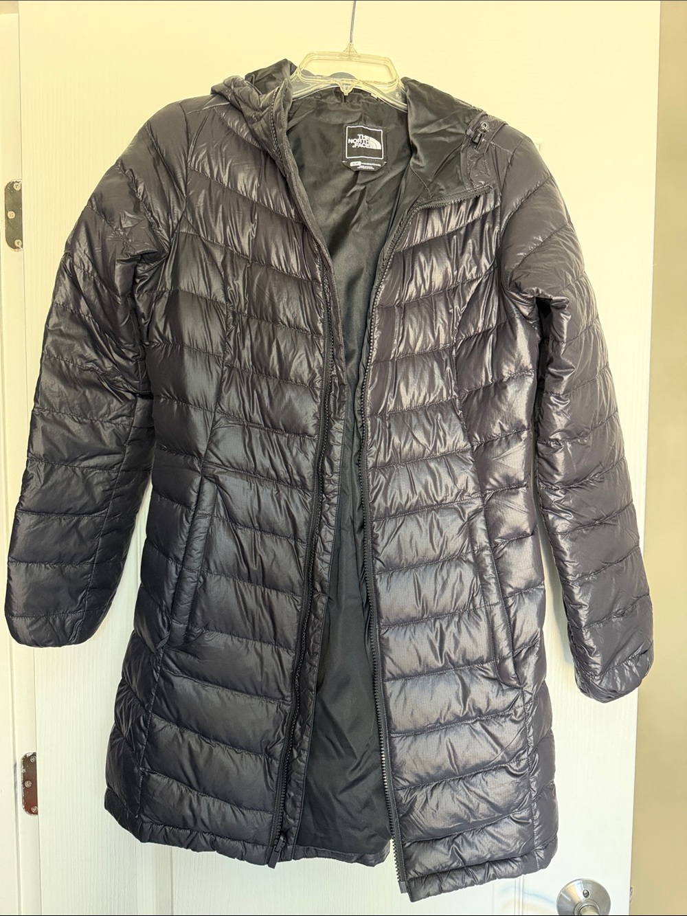 The North Face Women's Long Black Packable Puffer Coat